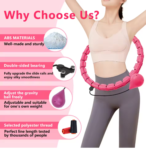 Waist Exercise Massage Hoop
