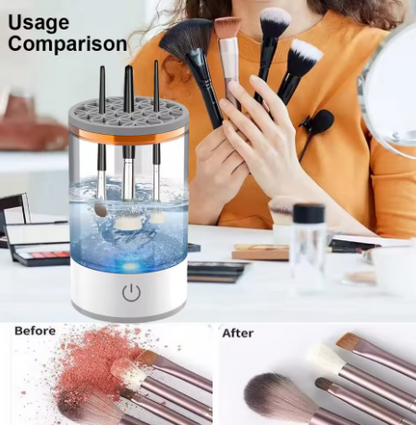 3 In 1 Electric Makeup Brush Cleaner