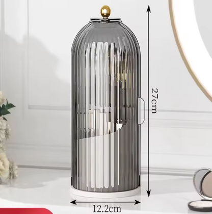 Elegant 360° Rotating Makeup Organizer